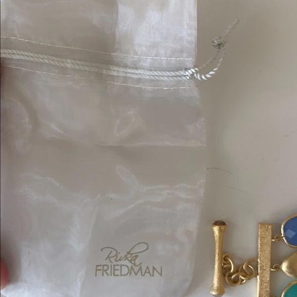 Rivka Friedman 18k Gold Multi Crystal Bracelet - Picture 6 of 7